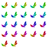 LeavesCannabisRainbow